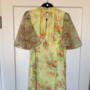 Vintage Yellow Dress